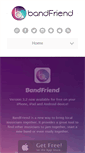 Mobile Screenshot of bandfriendapp.com